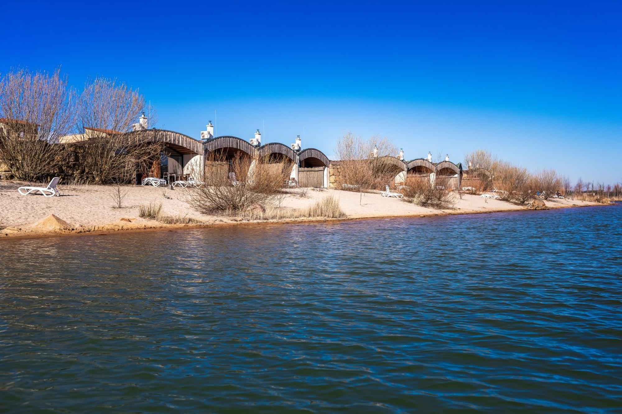Lagovida Das Ferienresort Am Stoermthaler See Grossposna Εξωτερικό φωτογραφία